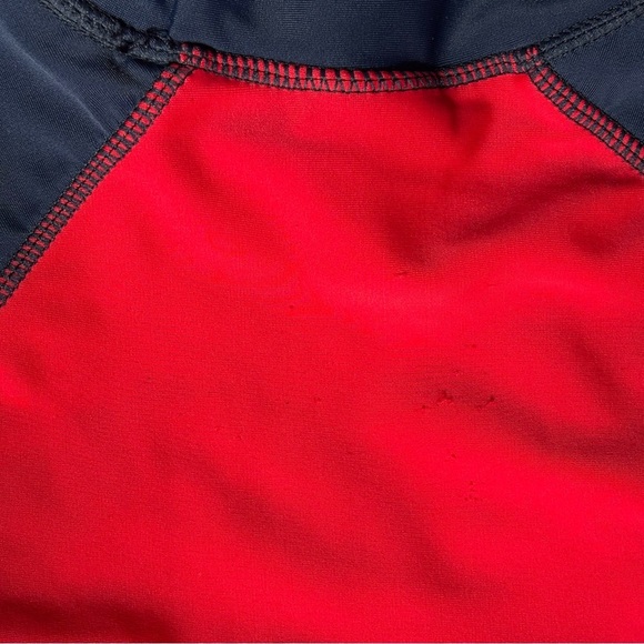 ⭒ 18-24M Sesame Beginnings Elmo Swim Shirt Red Navy Blue Swimwear Boat ⭒ - Picture 9 of 11